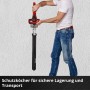 Einhell Akku-Heckenschere GC-CH 1855/1 Li Kit mit Schutzhülle für Messer zur sicheren Lagerung.