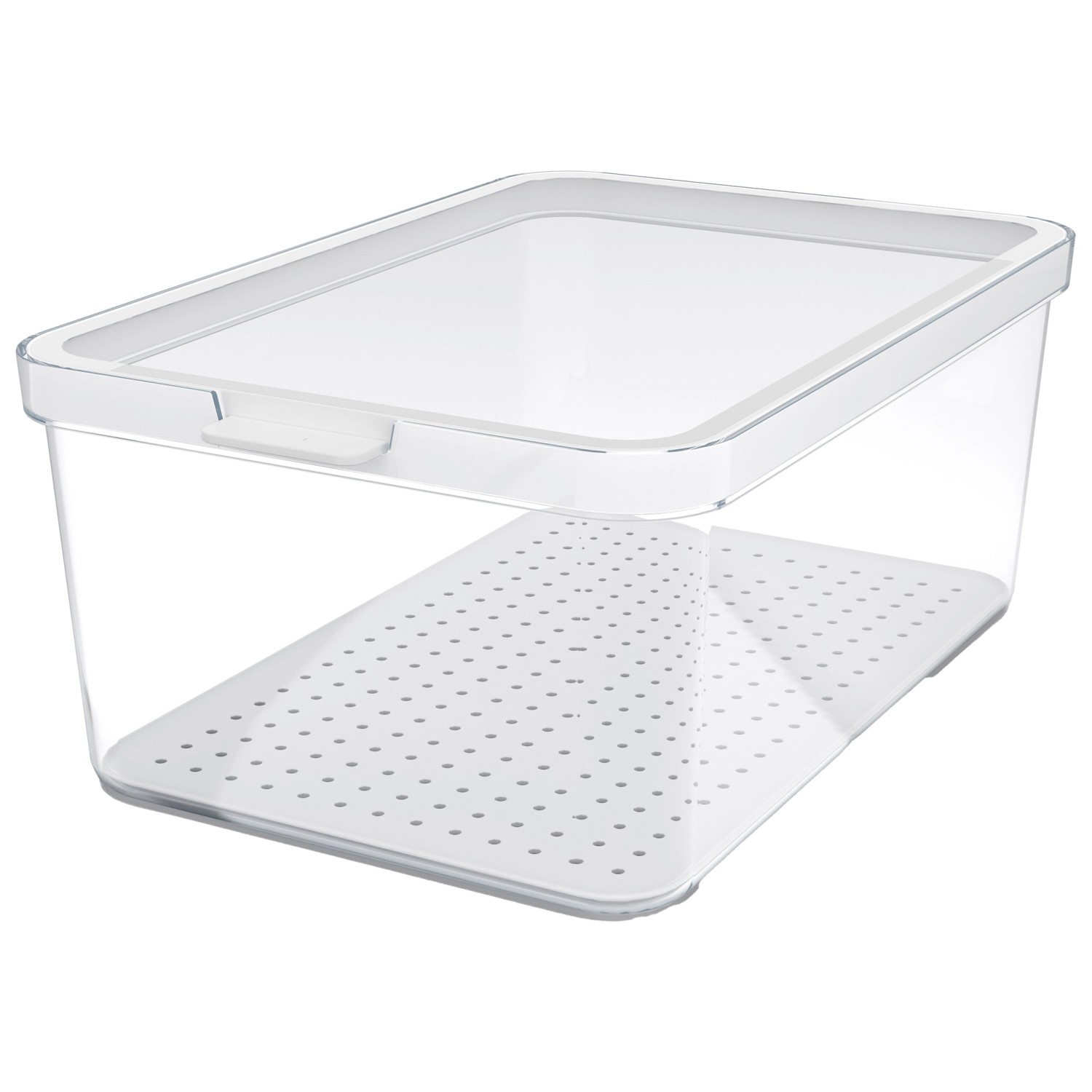 Rotho Kühlschrankorganizer Cauma 4,65, Weiß