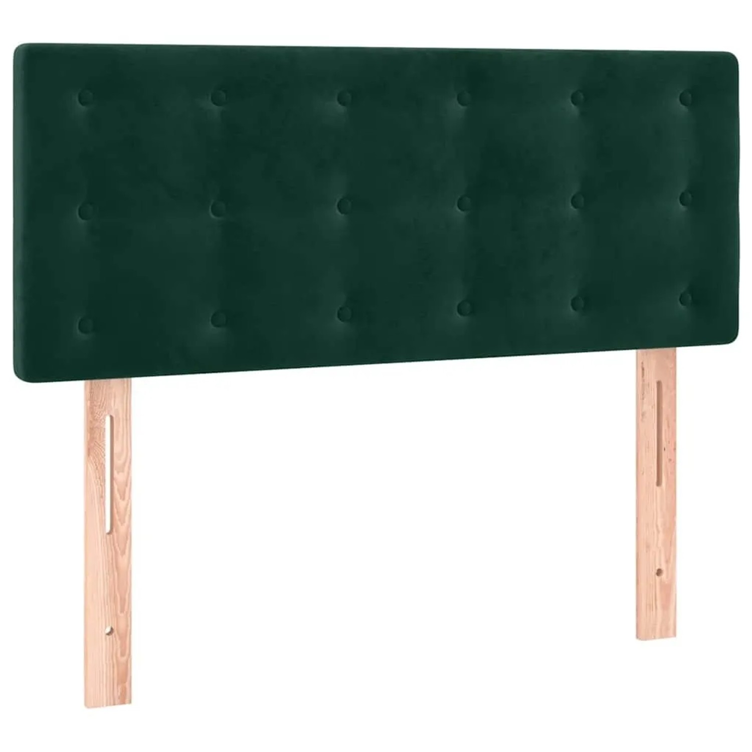 vidaXL Kopfteil Dunkelgrün 90x5x78/88 cm Samt 346433