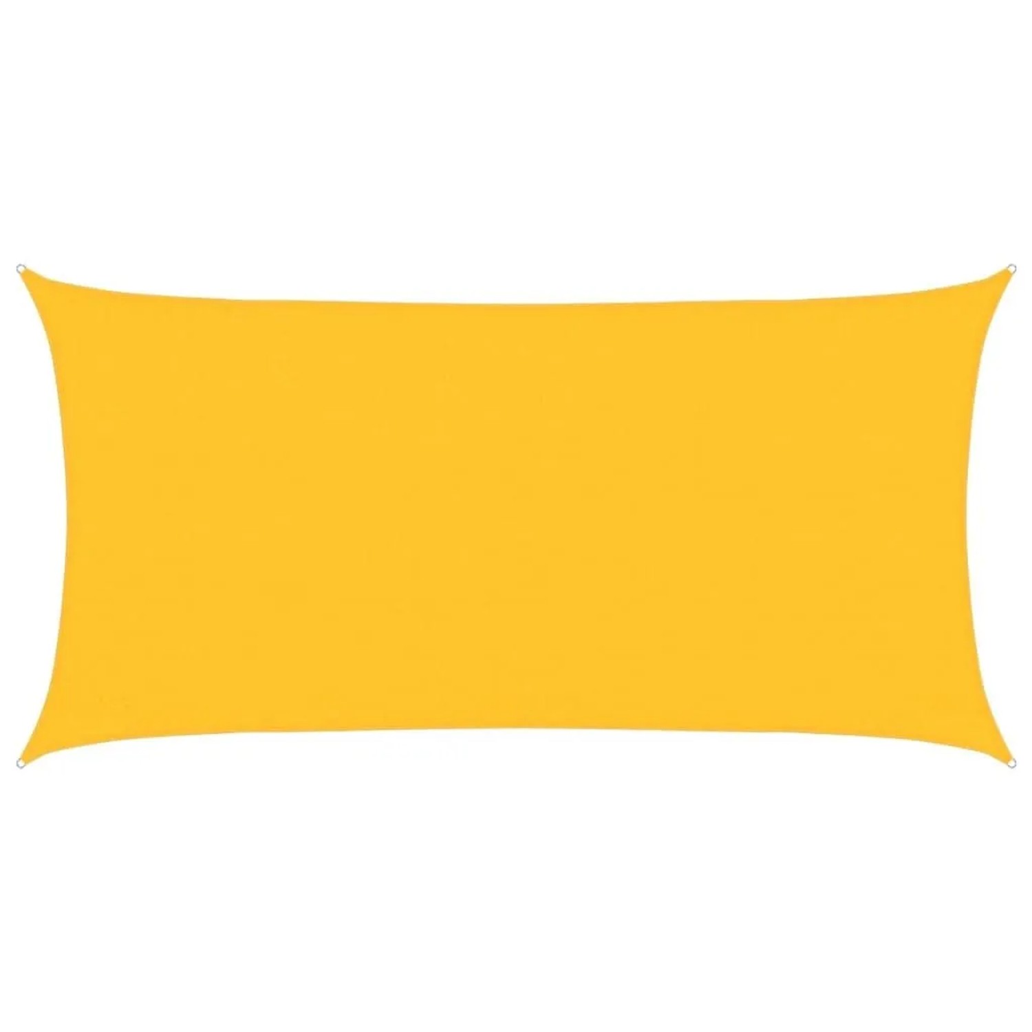 Furnicato Sonnensegel 160 G M² Gelb 3x6 M Hdpe