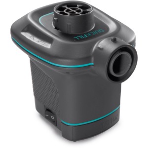 Intex Quick-Fill elektrische Luftpumpe, 230V/100W, zum Aufblasen und Absaugen.