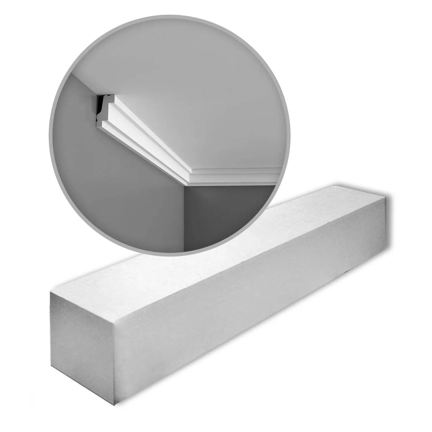 ORAC DECOR CB530 BASIXX Zierleisten 1 Karton Set mit 10 Stuckleisten 20 m W günstig online kaufen