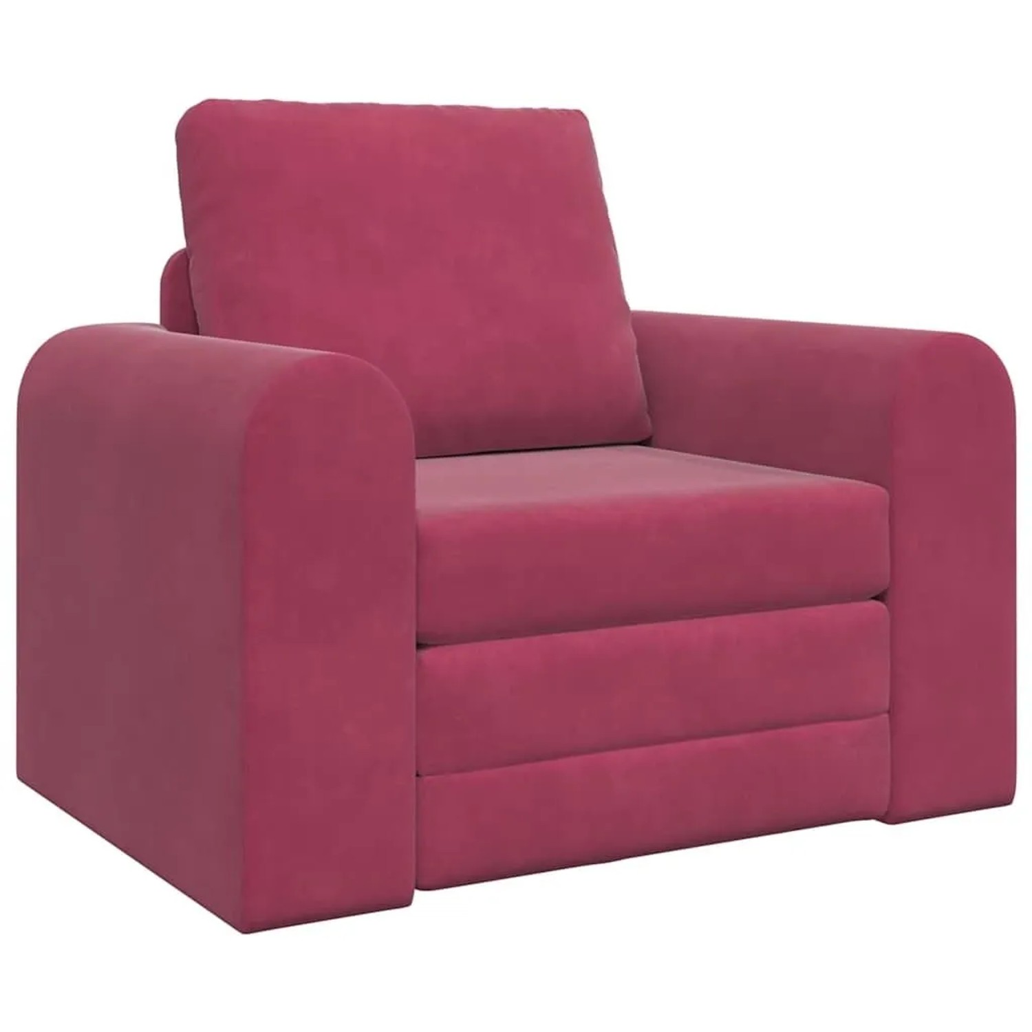 vidaXL Schlafsofa Weinrot 98 x 71 x 83 cm Samt 4106669 günstig online kaufen