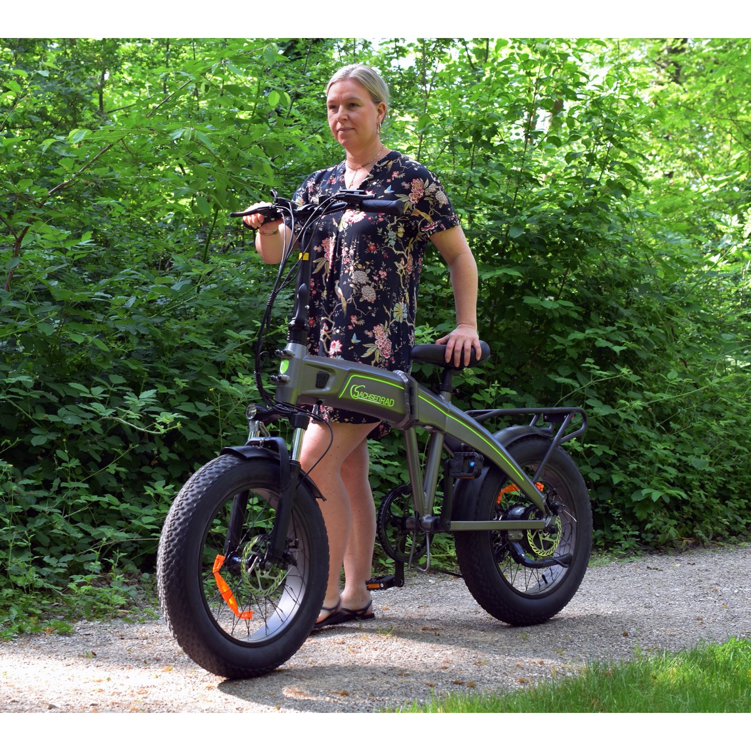 SachsenRad E-Folding Bike F6 Safari Fatbike kaufen bei OBI