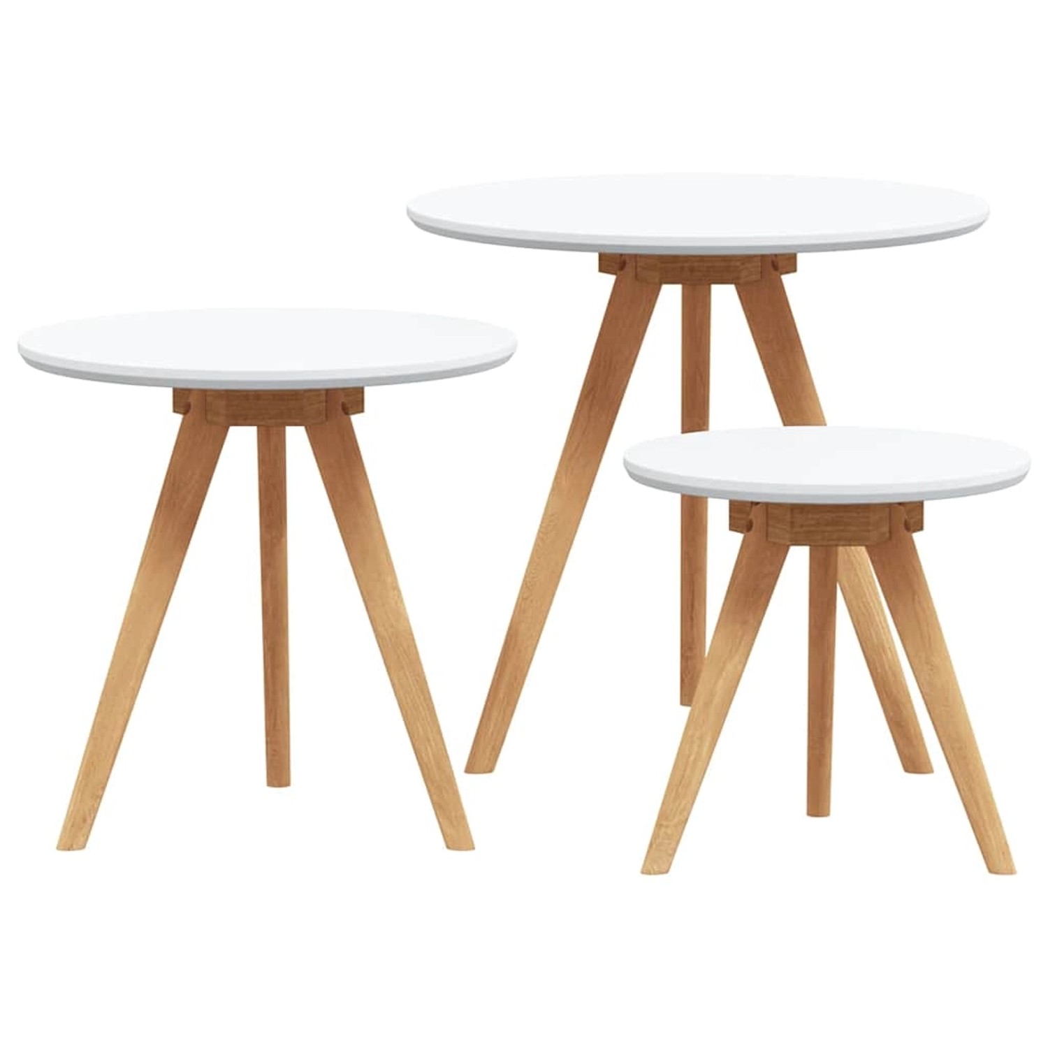 vidaXL Couchtisch Braun 50 x 50 x 46 cm Massivholz Walnuss 42009908 günstig online kaufen