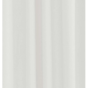 Blickdichter, weißer Fenstervorhang Allen mit verdeckten Schlaufen, geeignet für Gardinenstange oder Schiene.