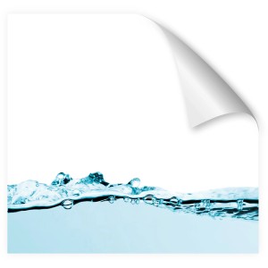 Myspotti Küchenrückwandfolie Wasser, selbstklebend, 450x60 cm.