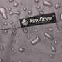 Detailaufnahme der wasserabweisenden Aerocover Schutzhülle für Lounge-Ecke in Anthrazit.