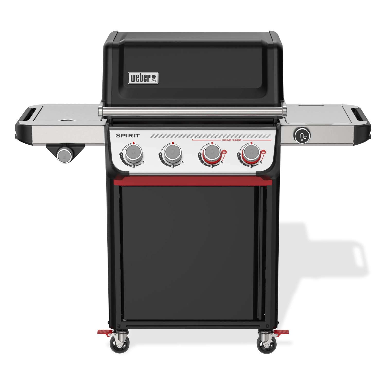 Weber Gasgrill EP-435 GBS Spirit 2025 mit 4 Brennern und Seitenbrenner.