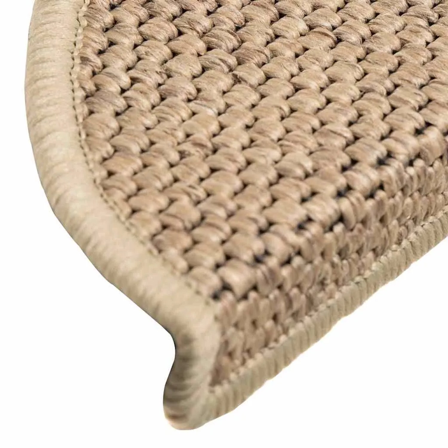 vidaXL Treppenmatten Selbstklebend Sisal-Optik 15 Stk 56x17x3 cm Sand 326867_7