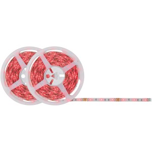 SimpLED Strip Set, 10m RGB LED-Streifen auf Rollen, rot leuchtend.