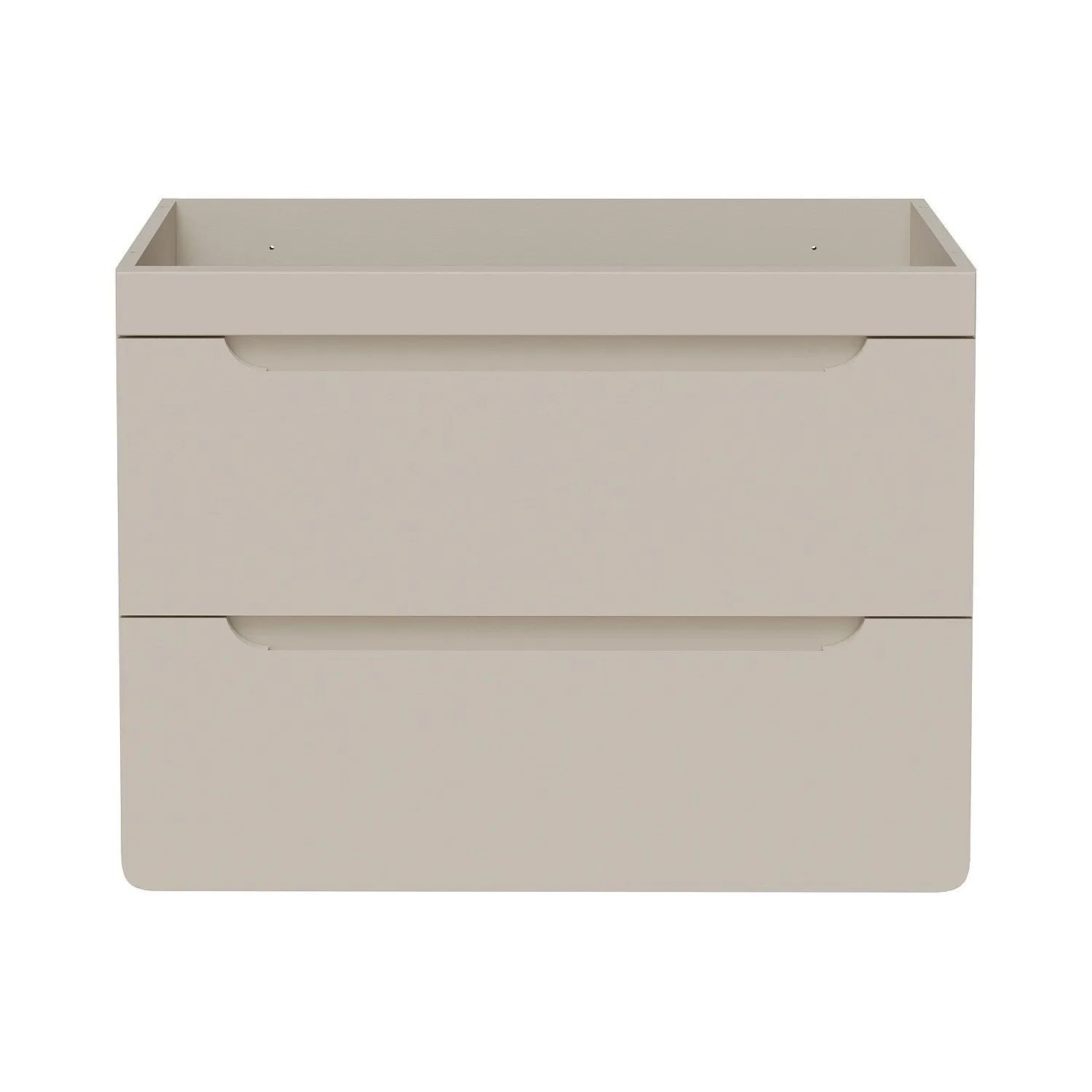 Vente-unique Waschbeckenunterschrank Aruba Beige 80 cm