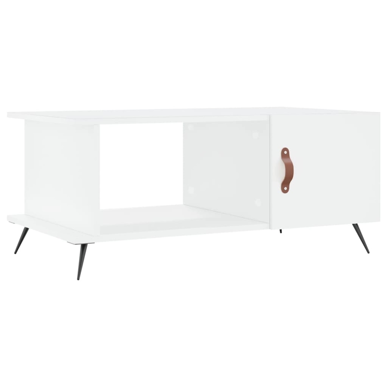 vidaXL Couchtisch Weiß 90x50x40 cm Holzwerkstoff 829460