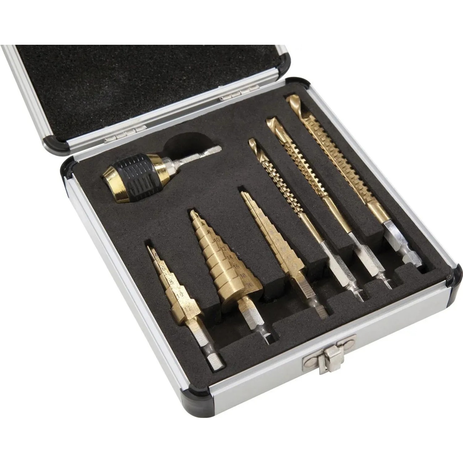 Westfalia Titan Stufen- und FrÄSbohrer-Set 7-Teilig 4-20 mm