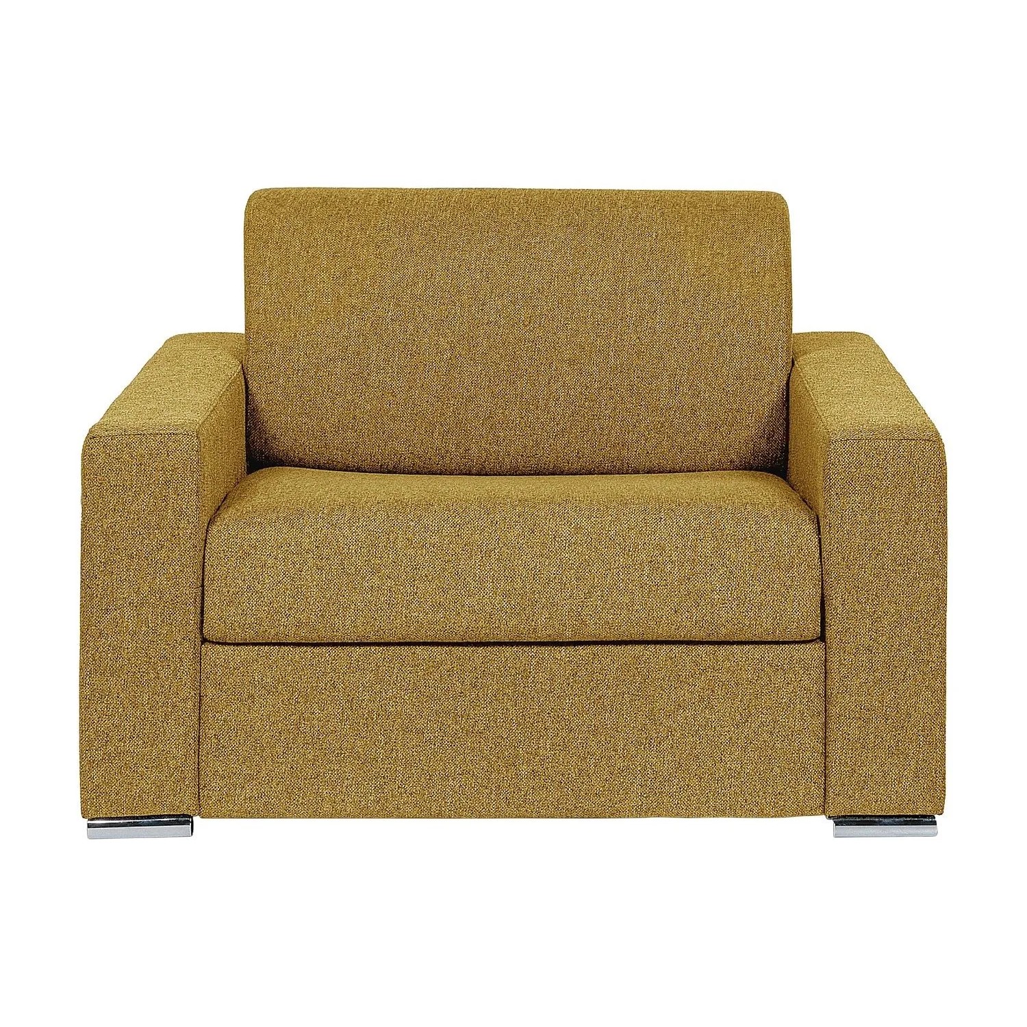 Vente-unique Schlafsessel Calito Gelb 126 cm