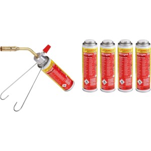 ROTHENBERGER Industrial 1X Rofire Mini SET 650°C + 4X Minigas 100 150Ml 1500005213