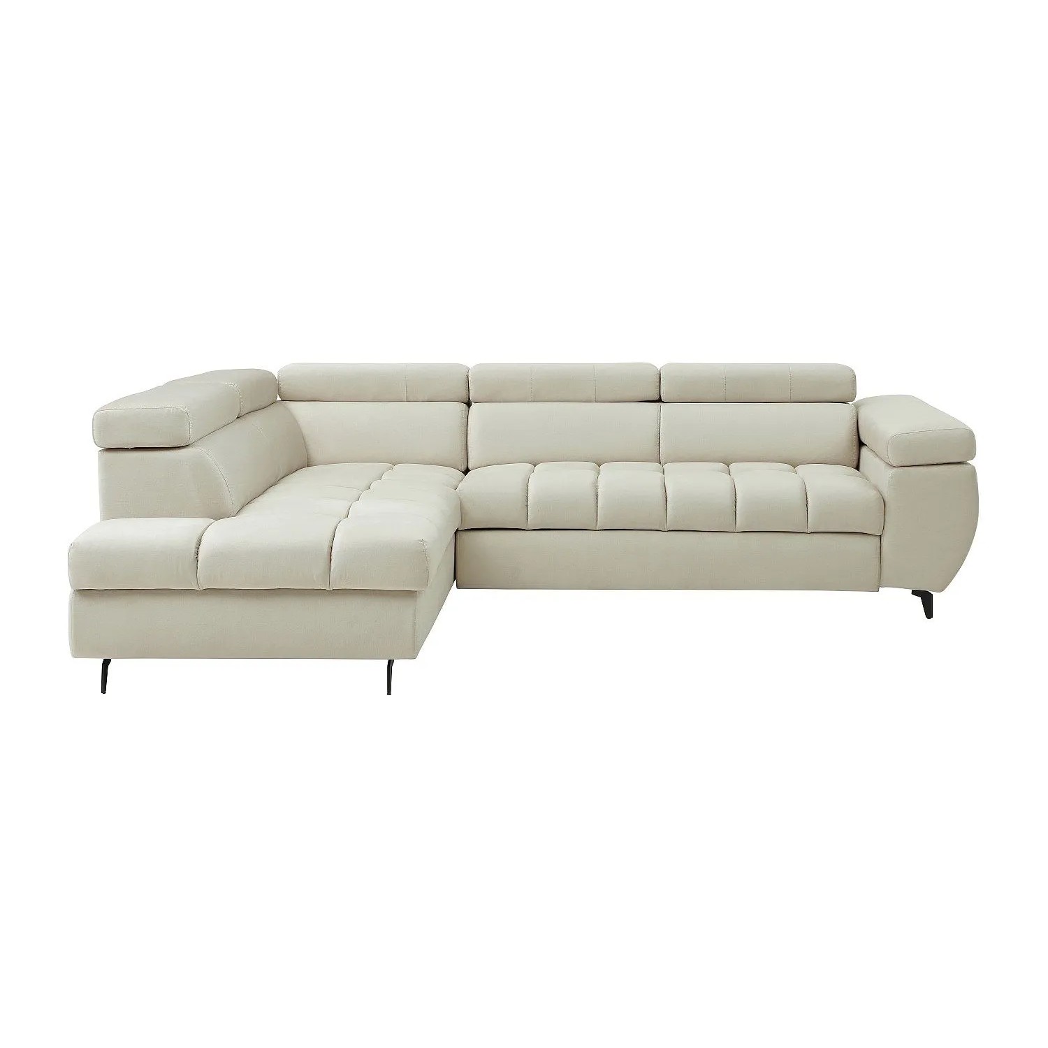 Vente-unique Schlafsofa Niacato Beige 274 cm
