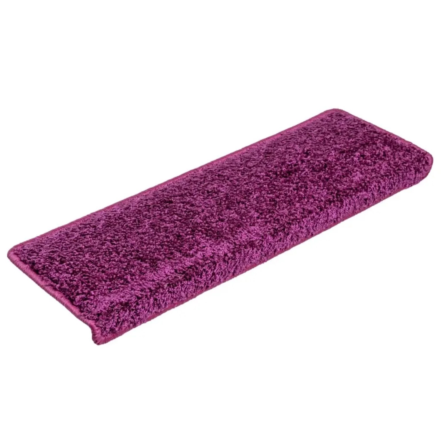 vidaXL Stufenmatten 10 Stk 65x21x4 cm Violett Rechteckiger Rand 149825