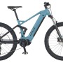 Prophete E-Bike MTB Dice 4.0, Full-Suspension, grau-schwarz matt, 27,5 Zoll