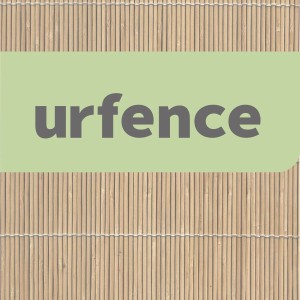 urfence Sichtschutz Weide, 100x300 cm, braun. Weidenzaun für Balkon & Garten.