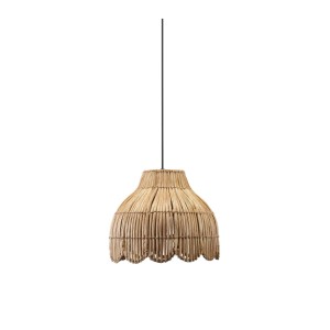 PR Home Pia Pendelleuchte aus Naturfasern, handgefertigt, skandinavisches Design.