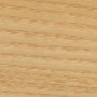 Holzstruktur, transparent, seidenglänzend, behandelt mit Bondex Holzlasur für Außen.