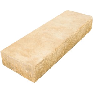 Diephaus Blockstufe Maximo Sandstein, 112,5x34,5x15 cm, für Treppen und Wege.