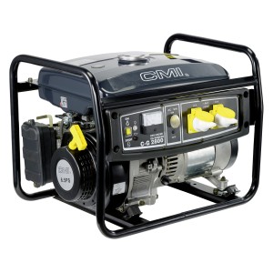 CMI Generator C-G-2800 eco: Stromerzeuger mit 2800 W Leistung und 12 l Tankvolumen.