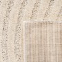Detailansicht: Ayyildiz Kurzflorteppich Art 1122 Creme, 240x340 cm. Moderner Teppich mit 3D-Relief.