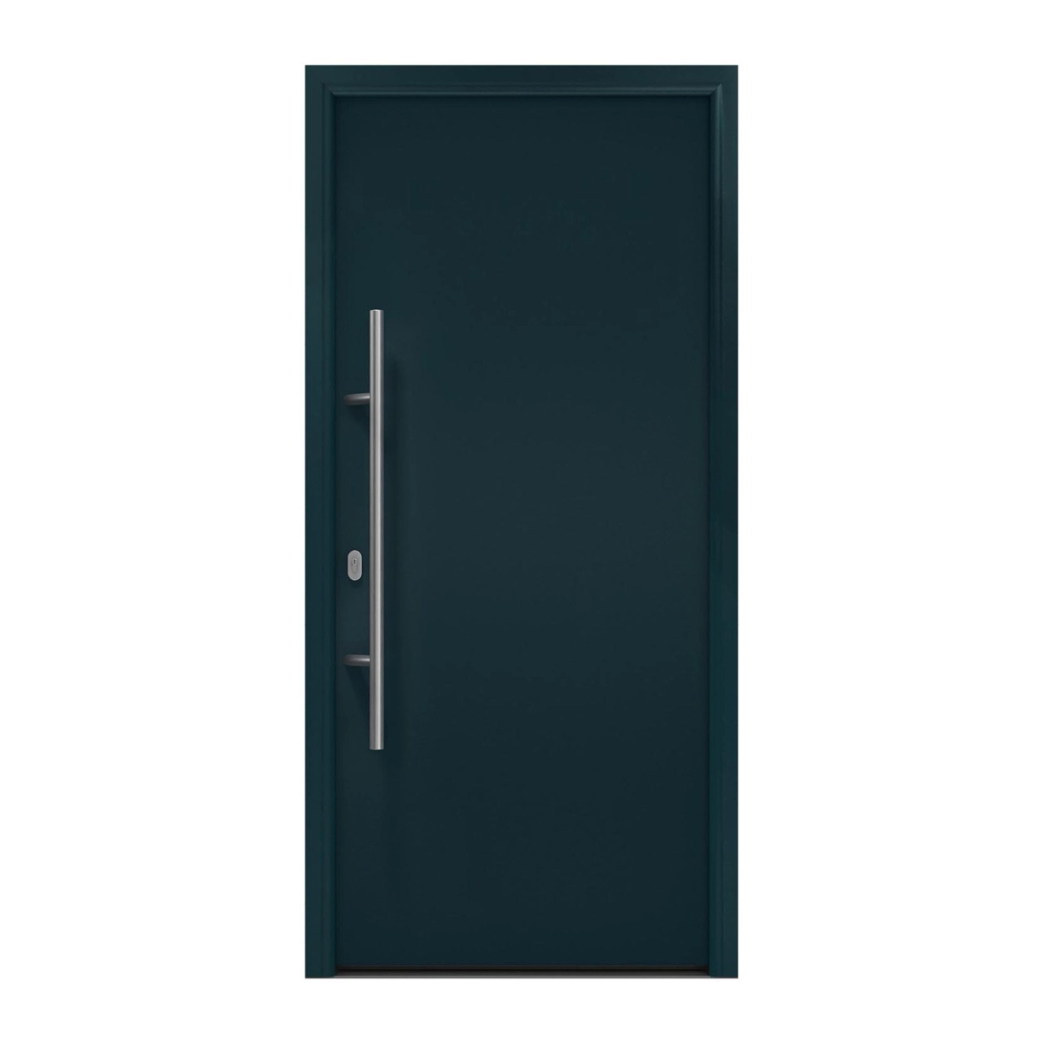 EcoStar Haustür Isopro IP 010 Anthrazitgrau 110 cm x 210 cm DIN L günstig online kaufen