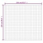 vidaXL Gewichtsdecke, hellcreme, 220x235 cm, 15 kg, Stoffdecke mit Gewichtsverteilung.