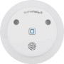 Homematic IP Alarmsirene für Innenräume, weiße Sirene mit LED und Lautsprecher