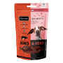 Chewies Salametti Hunde-Snacks Rind & Herz, 200g Packung. Getreidefreie Belohnung für Hunde.