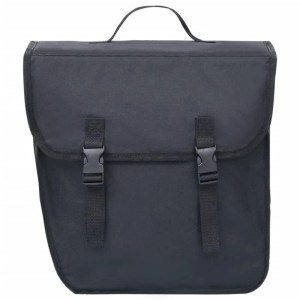 vidaXL Fahrradtasche für Gepäckträger Wasserdicht 21 L Schwarz 93253