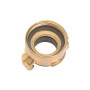 Schnellkupplungs-Gewindestück aus Messing, 18,6 mm (Rp 1/2) Innengewinde für Anschlüsse & Kupplungen.