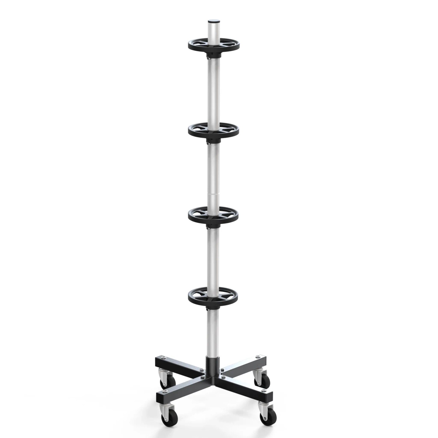 Wiltec Felgenbaum Fahrbar Reifenständer Reifenbaum Felgenständer Bis 225 Mm Reifen