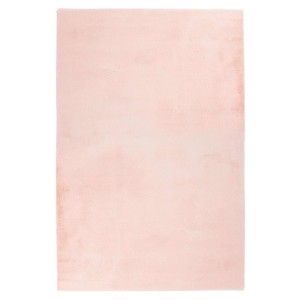 MeGusta Kurzflor Teppich Uni Modern Puderrosa, 160x230 cm. Weicher, einfarbiger Teppich.