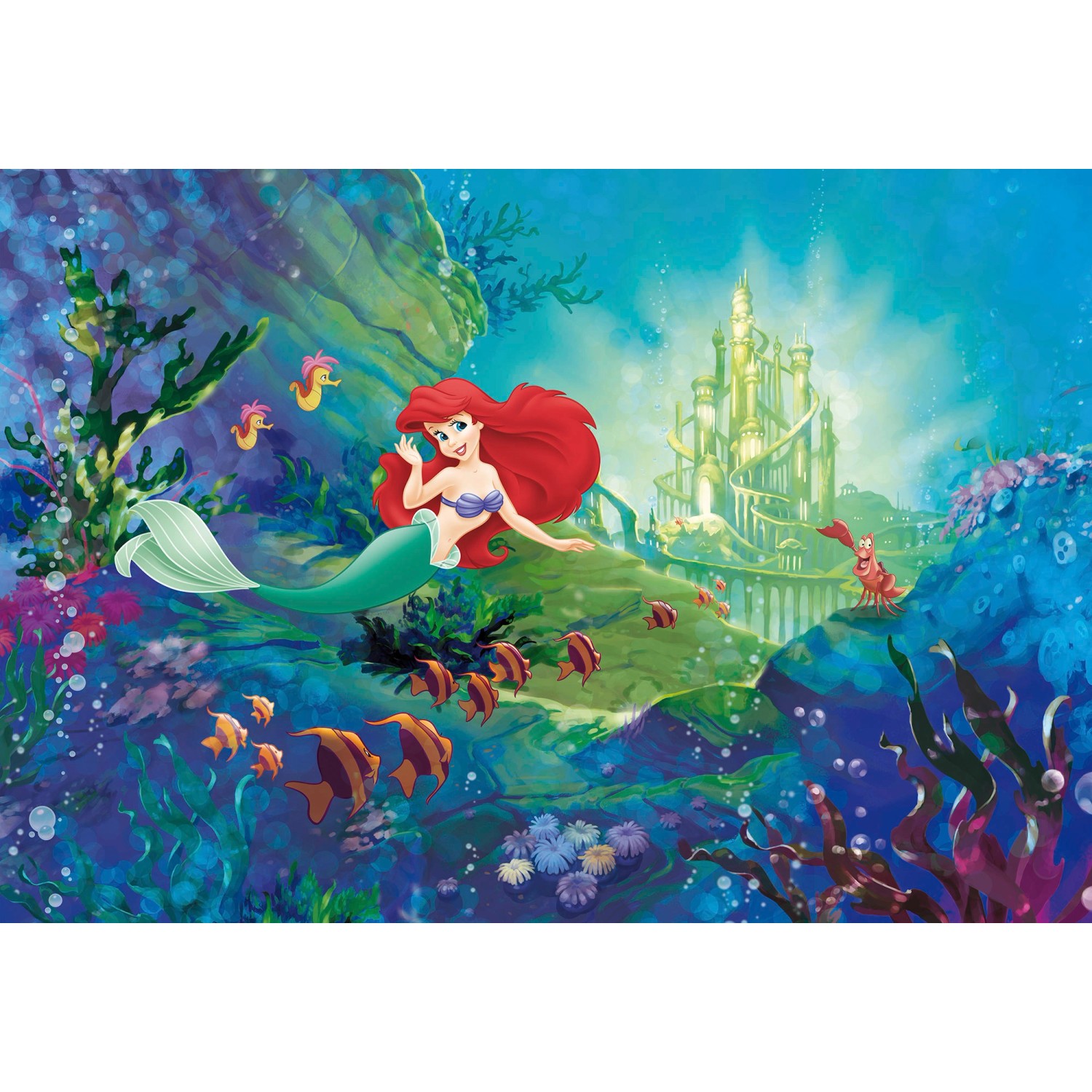 Komar Fototapete Ariel' s Castle 368 cm x 254 cm FSC® günstig online kaufen