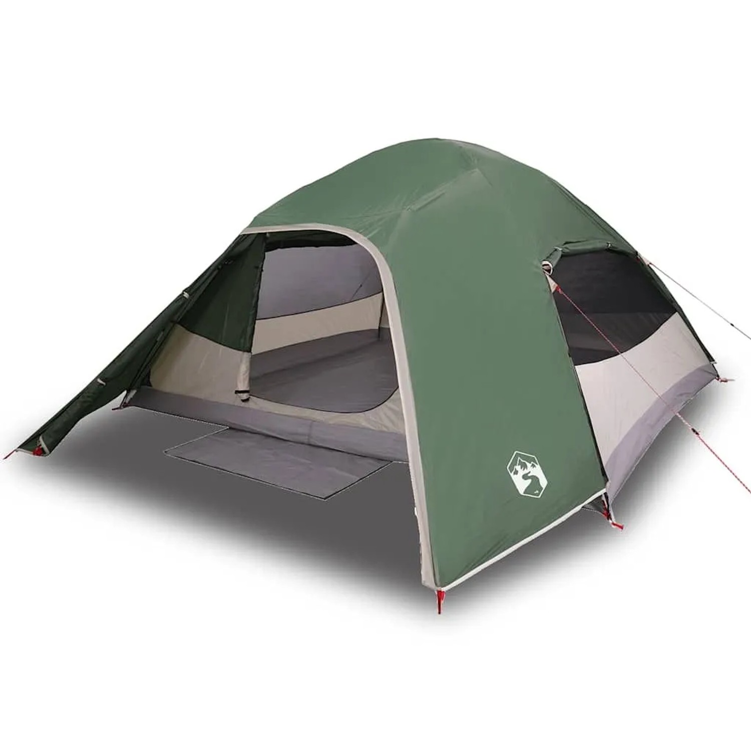 Furnicato Campingzelt Kuppel Grün 290 X 320 X 150 Cm