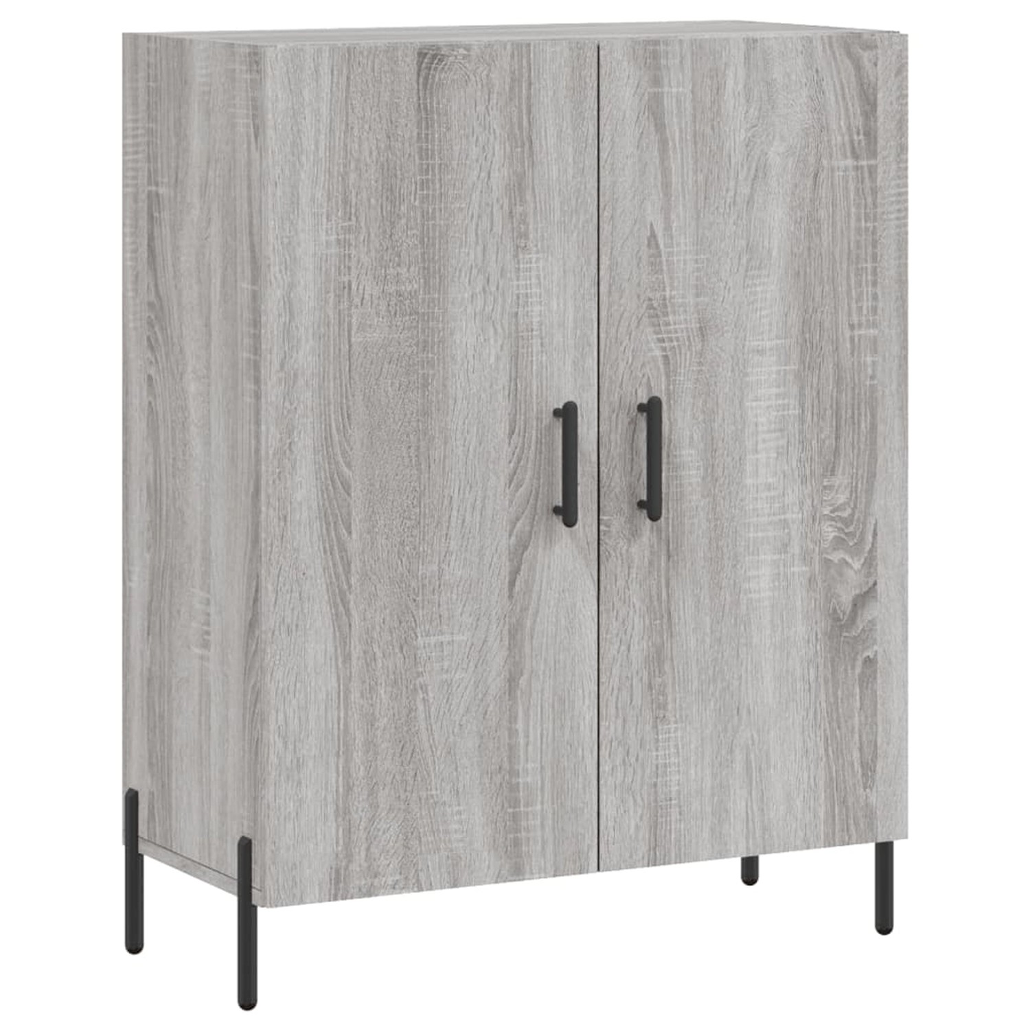 vidaXL Sideboard Grau Sonoma 69,5x34x90 cm Holzwerkstoff 827738 günstig online kaufen