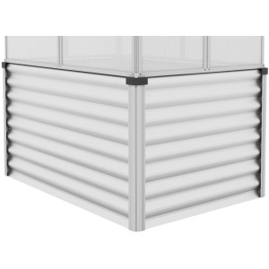 Vitavia Gaia Jumbo Alu Unterbau für Hochbeete, 83x122x65cm, aus Zincalume®.