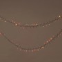 Multicolor OBI Außen-Lichterkette mit 400 roten und gelben LEDs auf grünem Kabel für Garten, Terrasse, Balkon.
