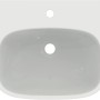 Ideal Standard i.life A Waschtisch, 50 cm, Weiß, Aufsicht