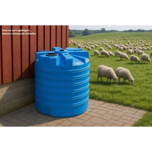 KMND 8000L F Trinkwasser Wassertank Blau