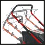 Detailaufnahme: Einhell GC-PM 56/2 S HW Benzin-Rasenmäher mit verstellbarem Holm.