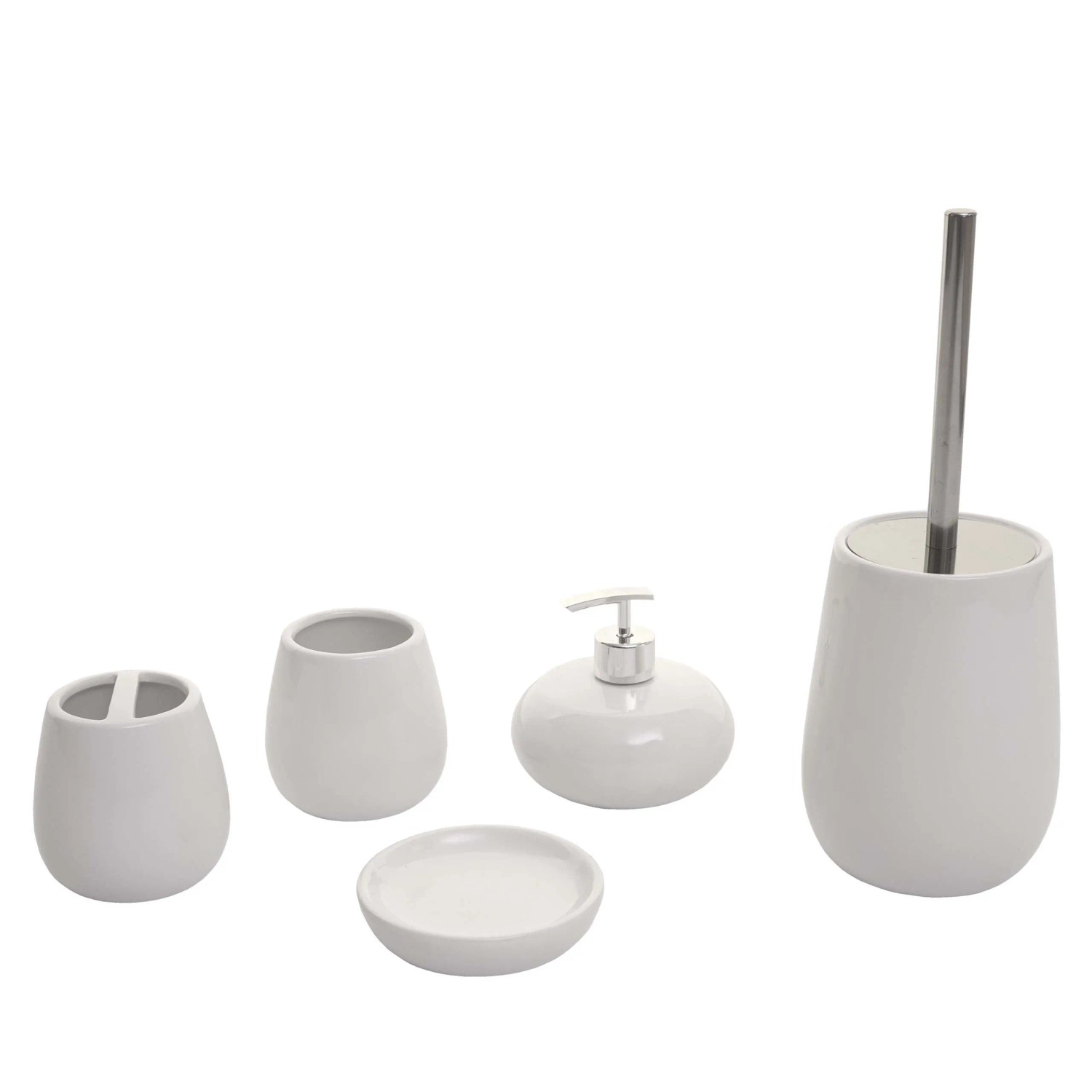 MCW Badset C72 5-teilig Weiß