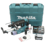 Makita Akku-Kombihammer HR009GM202 Set mit Akku, Ladegerät und Koffer.