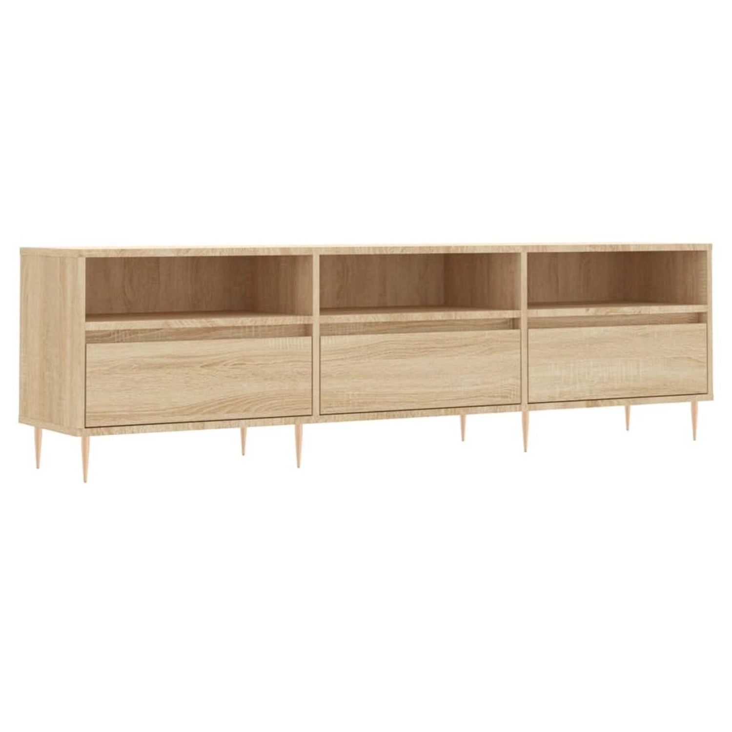 vidaXL TV-Schrank Sonoma-Eiche 150x30x44,5 cm Holzwerkstoff 831271 günstig online kaufen