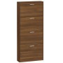 vidaXL Schuhschrank Braun Eichen-Optik 59x17x150 cm Holzwerkstoff 342525_5