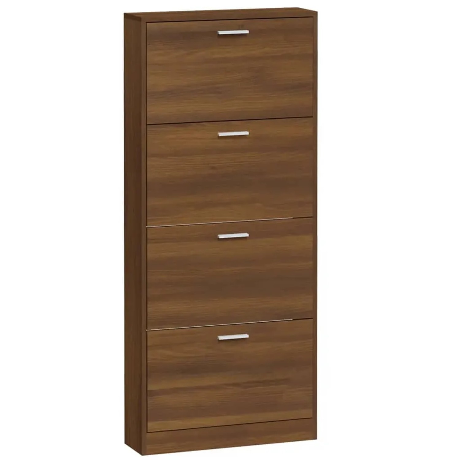vidaXL Schuhschrank Braun Eichen-Optik 59x17x150 cm Holzwerkstoff 342525_5